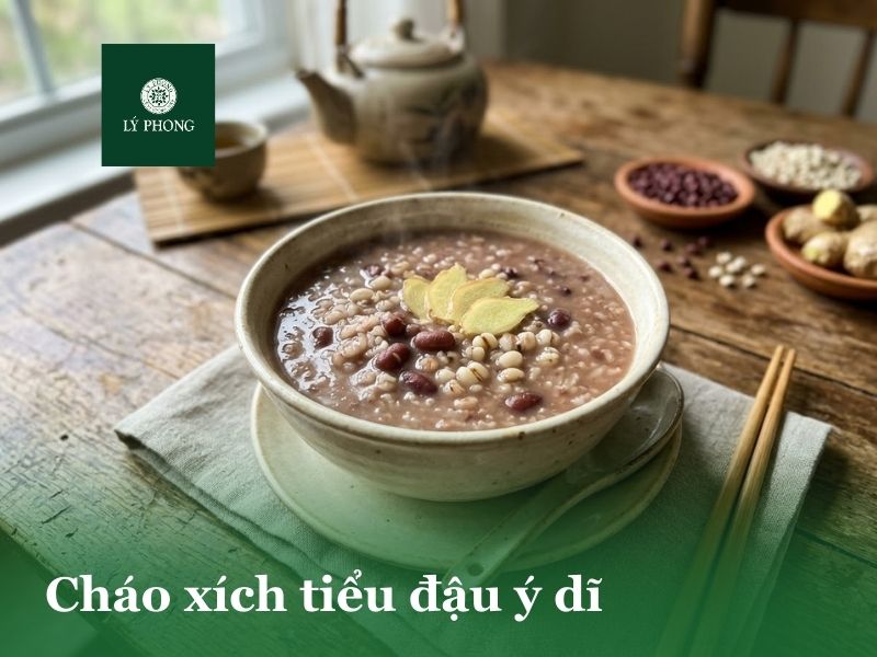 Cháo xích tiểu đậu ý dĩ