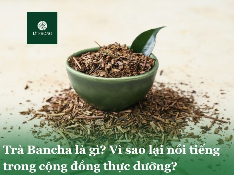 Trà Bancha là gì? Vì sao lại nổi tiếng trong cộng đồng thực dưỡng?