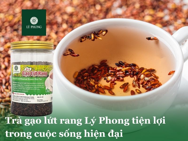 Trà gạo lứt rang Lý Phong
