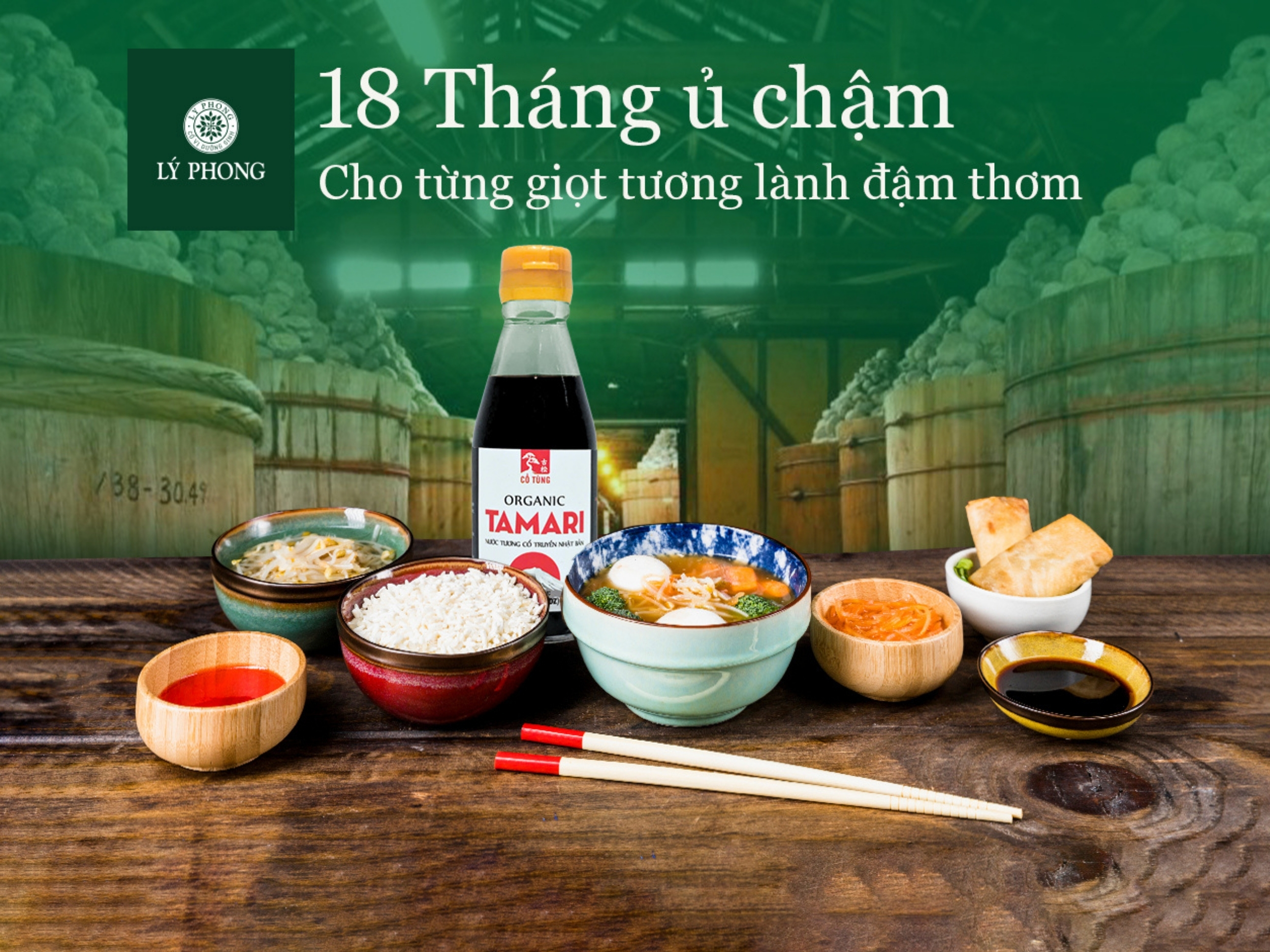 Nước Tương Tamari Organic Cổ Tùng