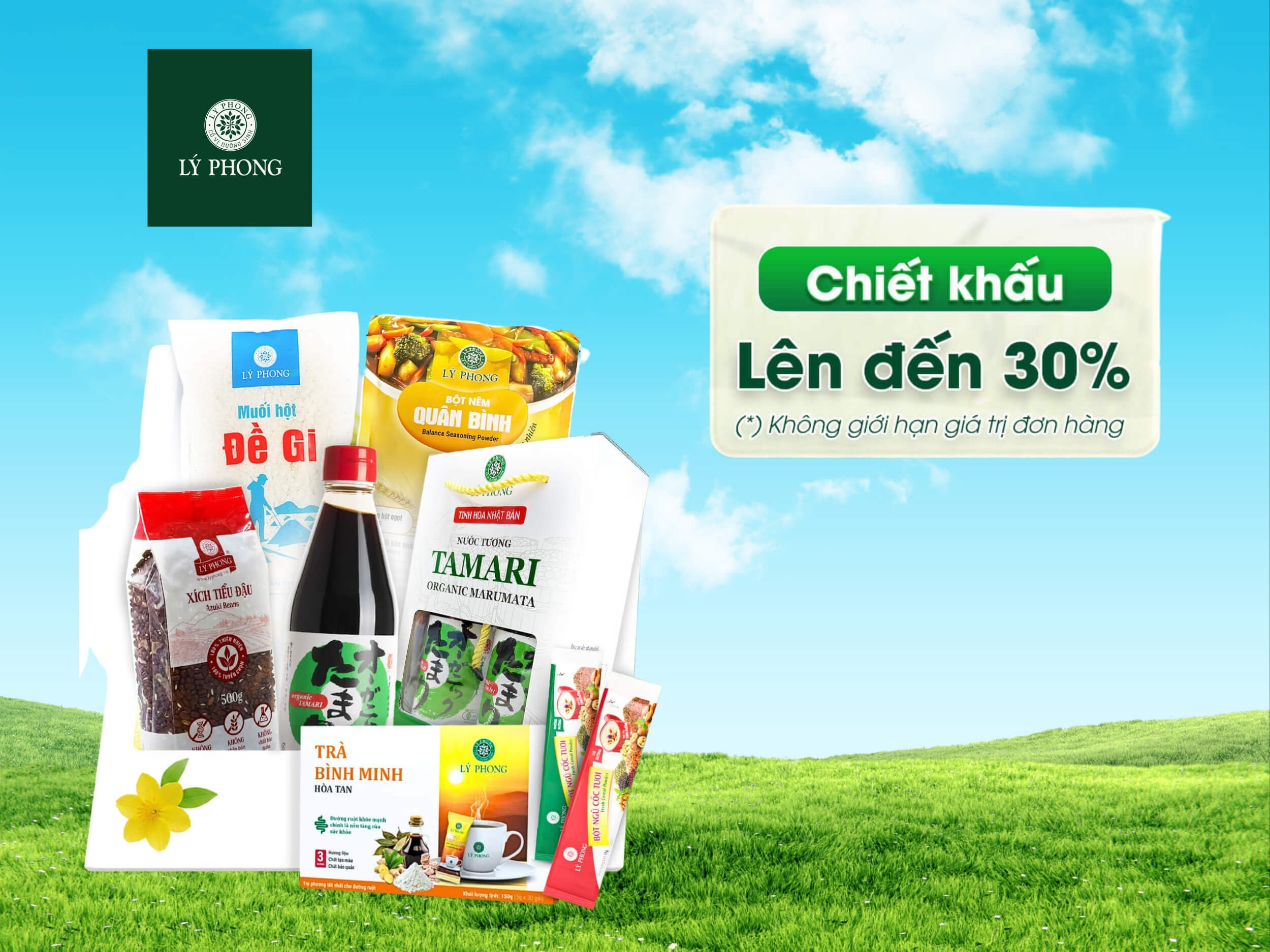 Chiết khấu lên đến 30% cho đơn hàng đầu tiên