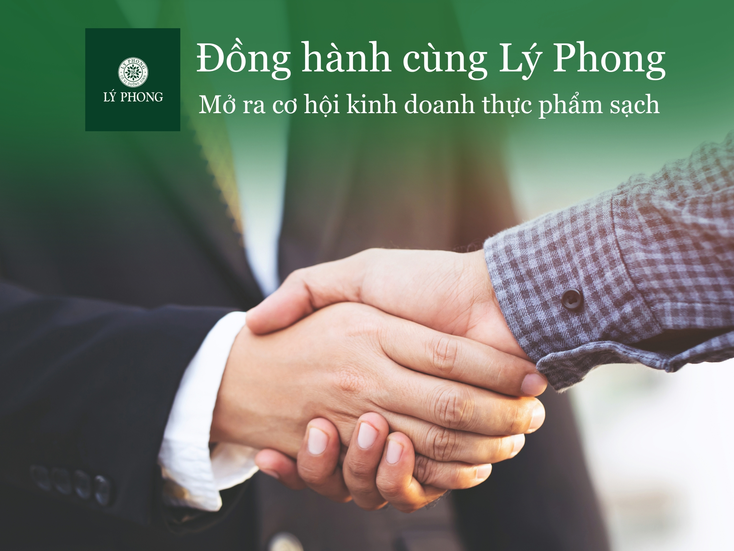Trở thành đối tác phân phối thực phẩm sạch cùng Lý Phong