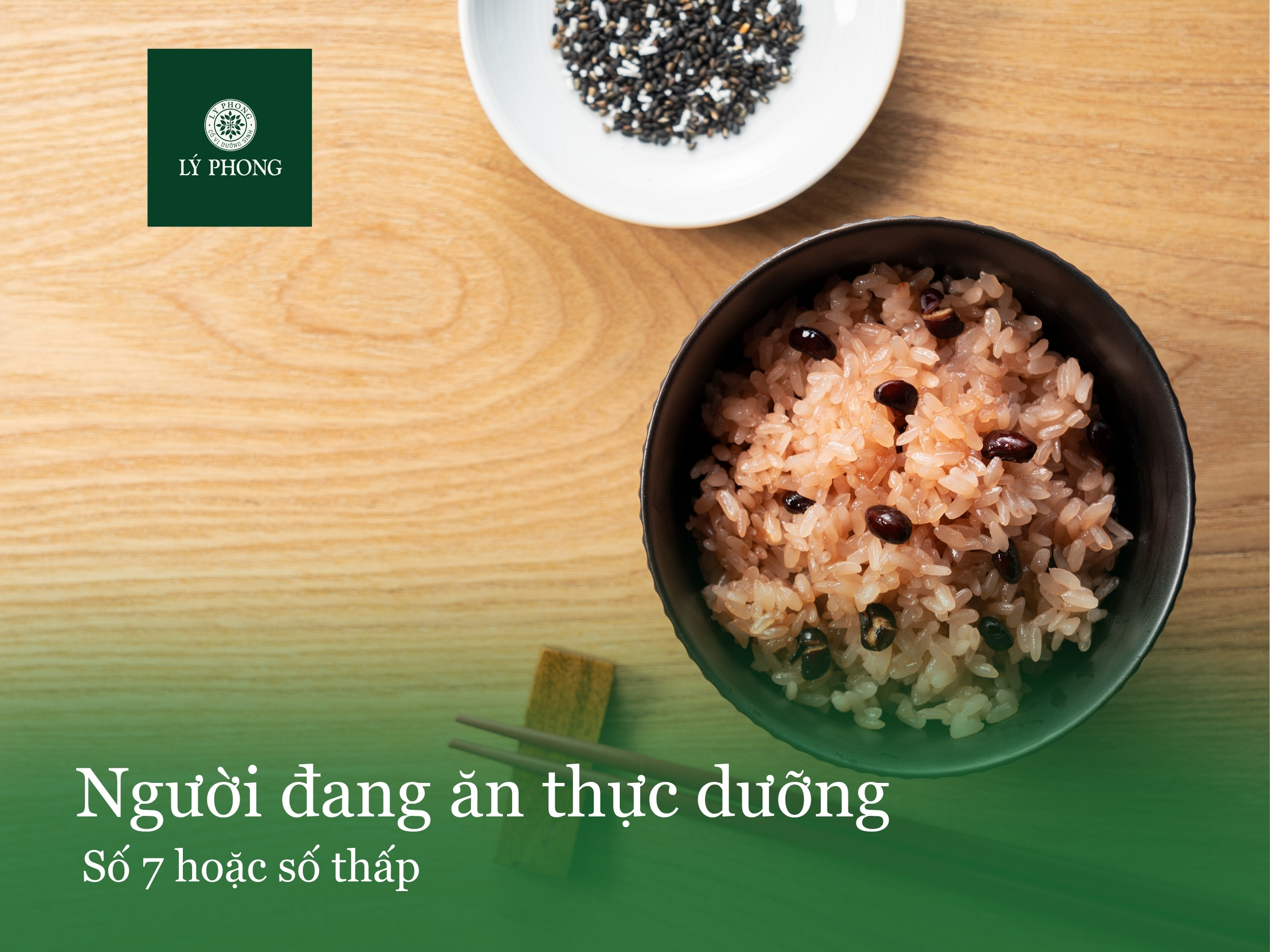 Người đang ăn thực dưỡng số 7 hoặc số thấp
