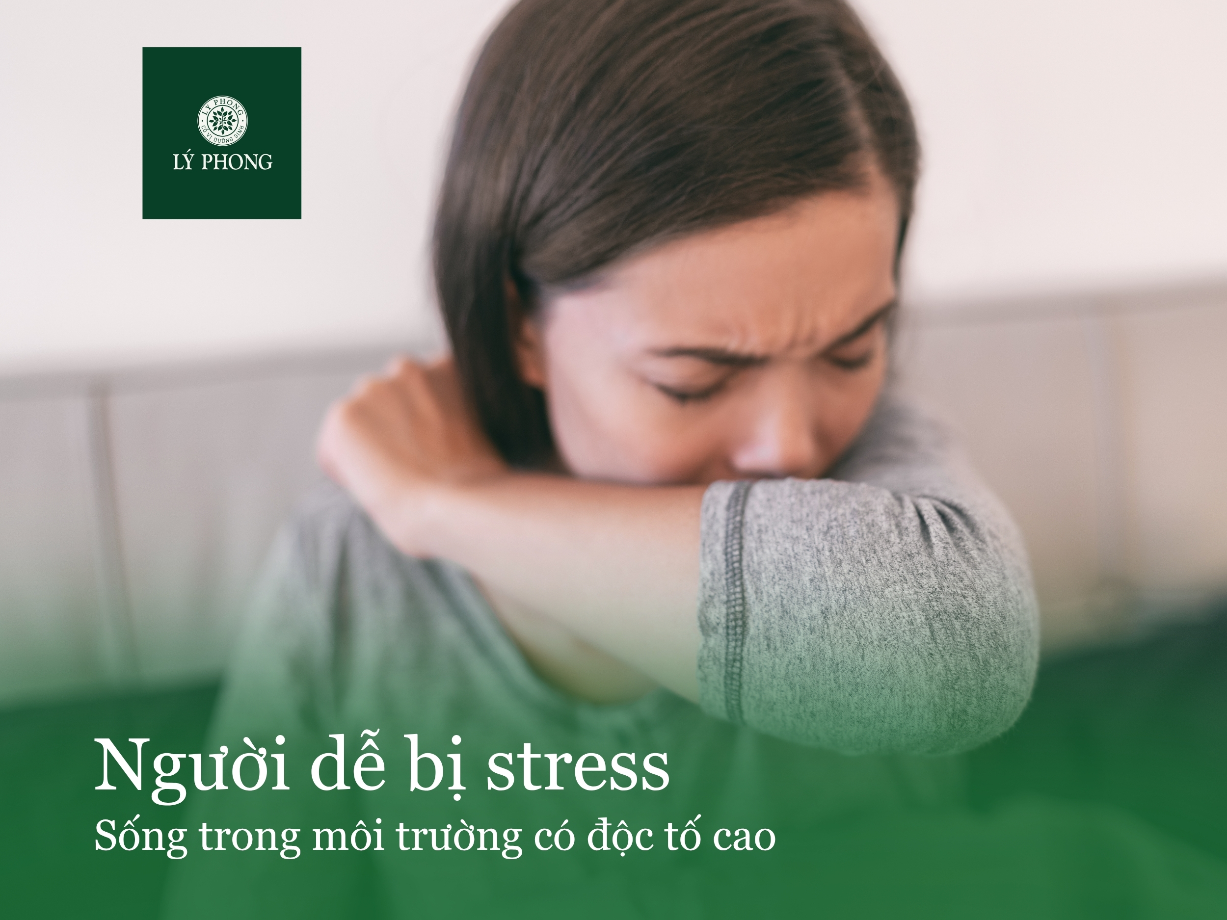 Người bị stress và sống trong môi trường độc tố cao