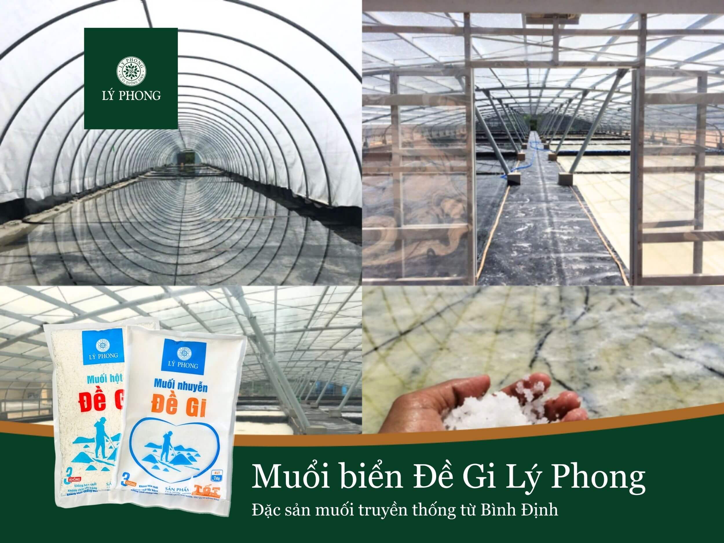 Muối biển Đề Gi Lý Phong - Đặc sản muối truyền thống từ Bình Định