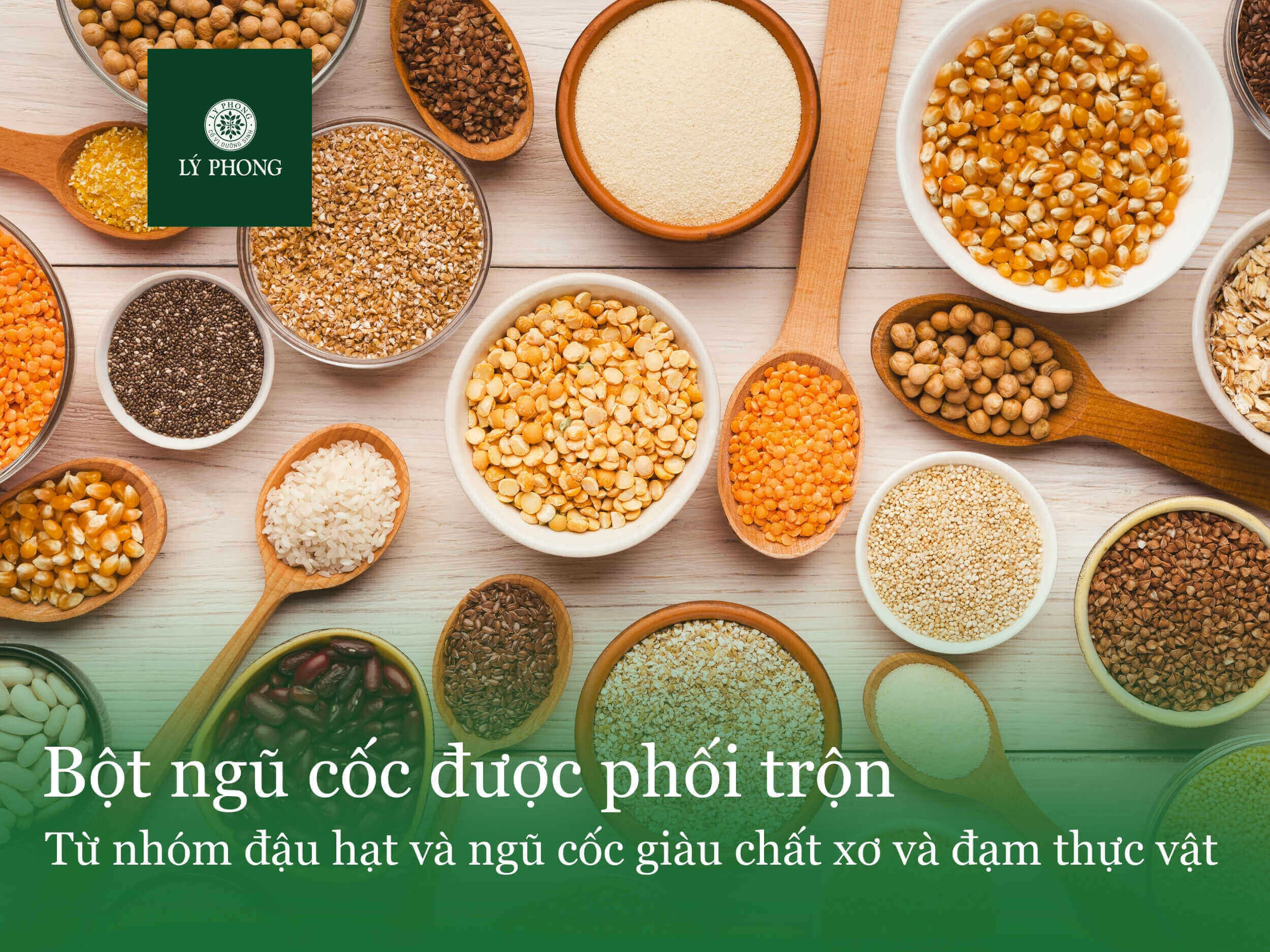 Bột ngũ cốc gồm những loại đậu nào?