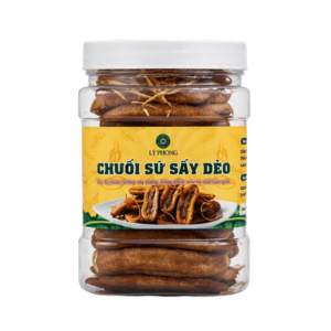 Chuối Sứ Sấy Dẻo Lý Phong - Hũ 500gram