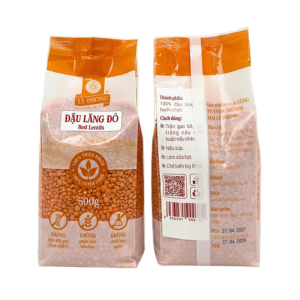 Đậu lăng đỏ (Red Lentils) - Túi 500 gram