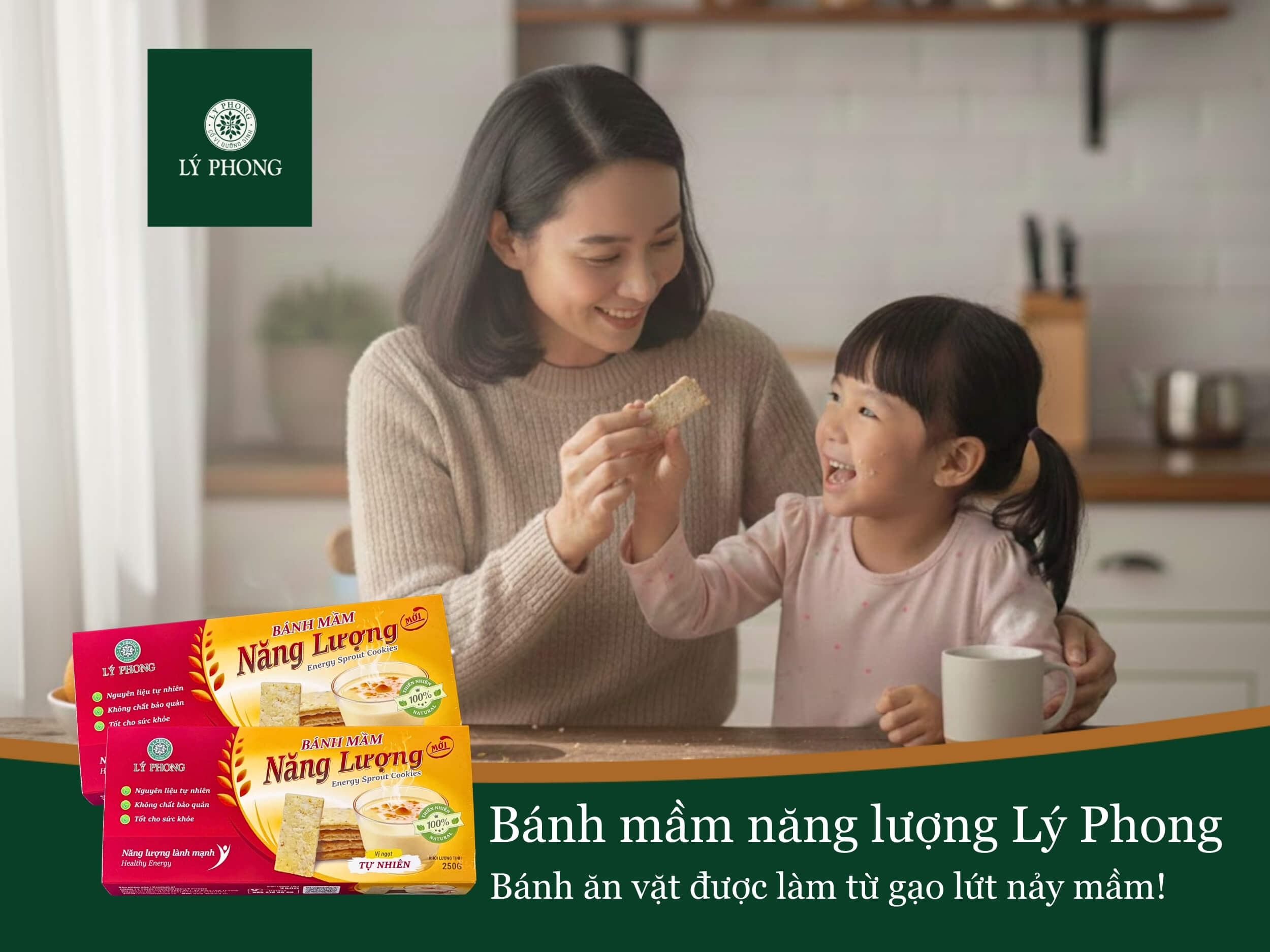 Bánh mầm năng lượng Lý Phong