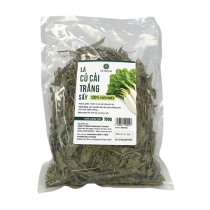 Lá củ cải trắng sấy khô - Túi 150 gram
