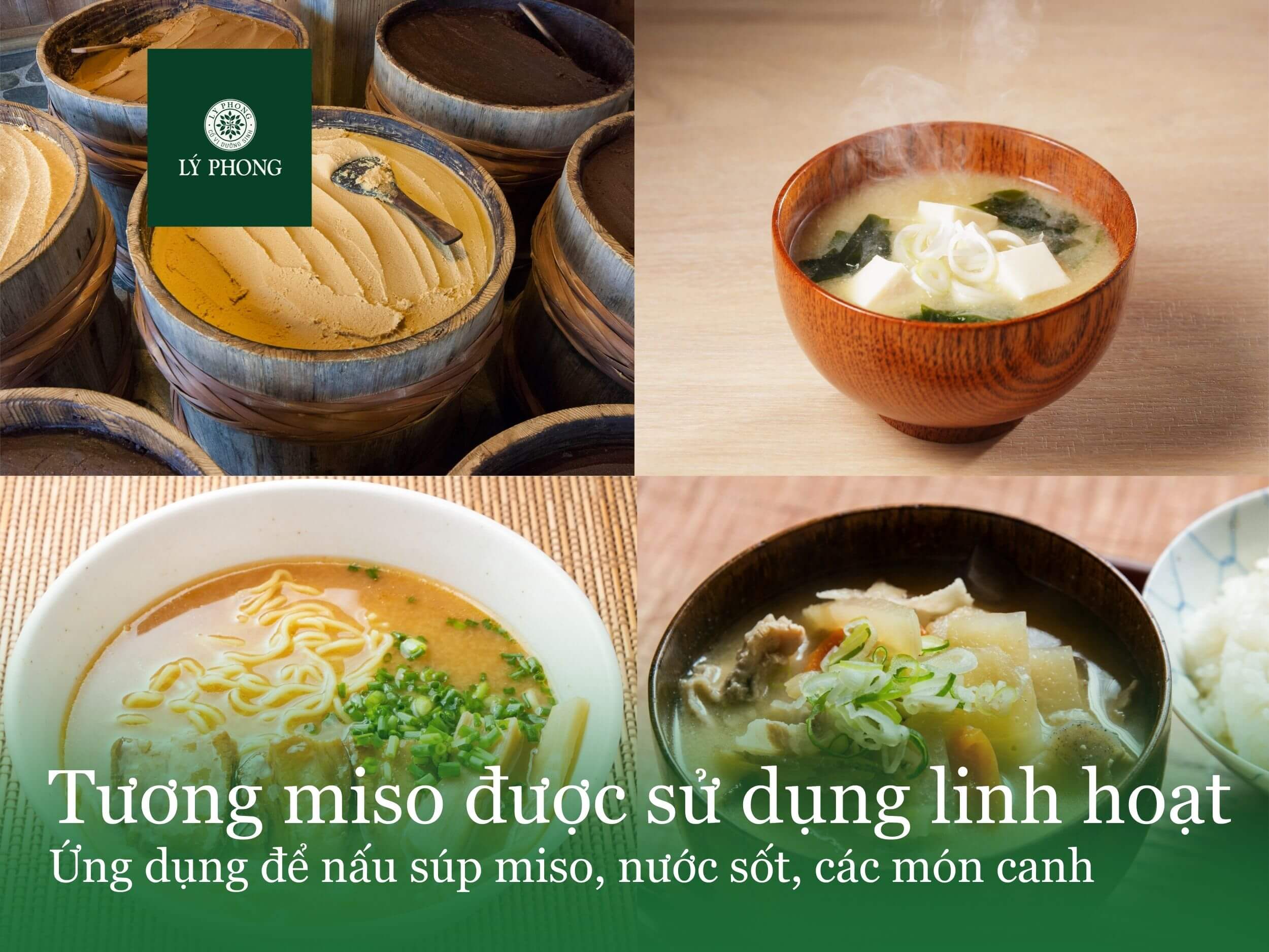 Ứng dụng tương miso