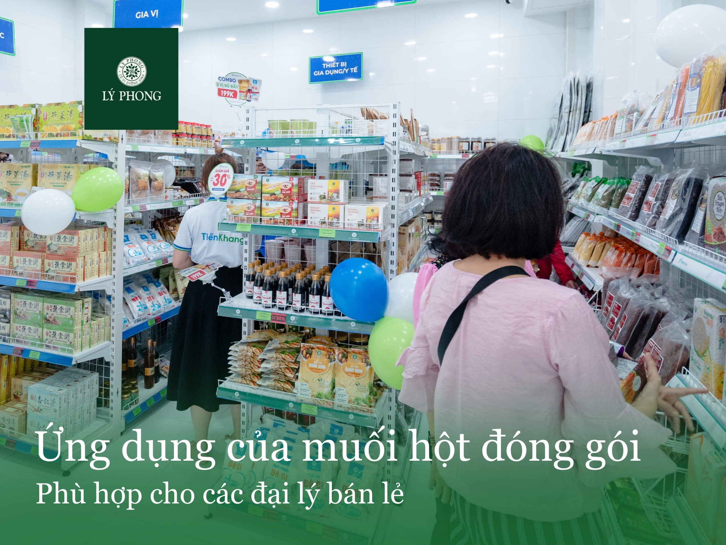 Muối hột đóng gói phù hợp cho các đại lý bán lẻ