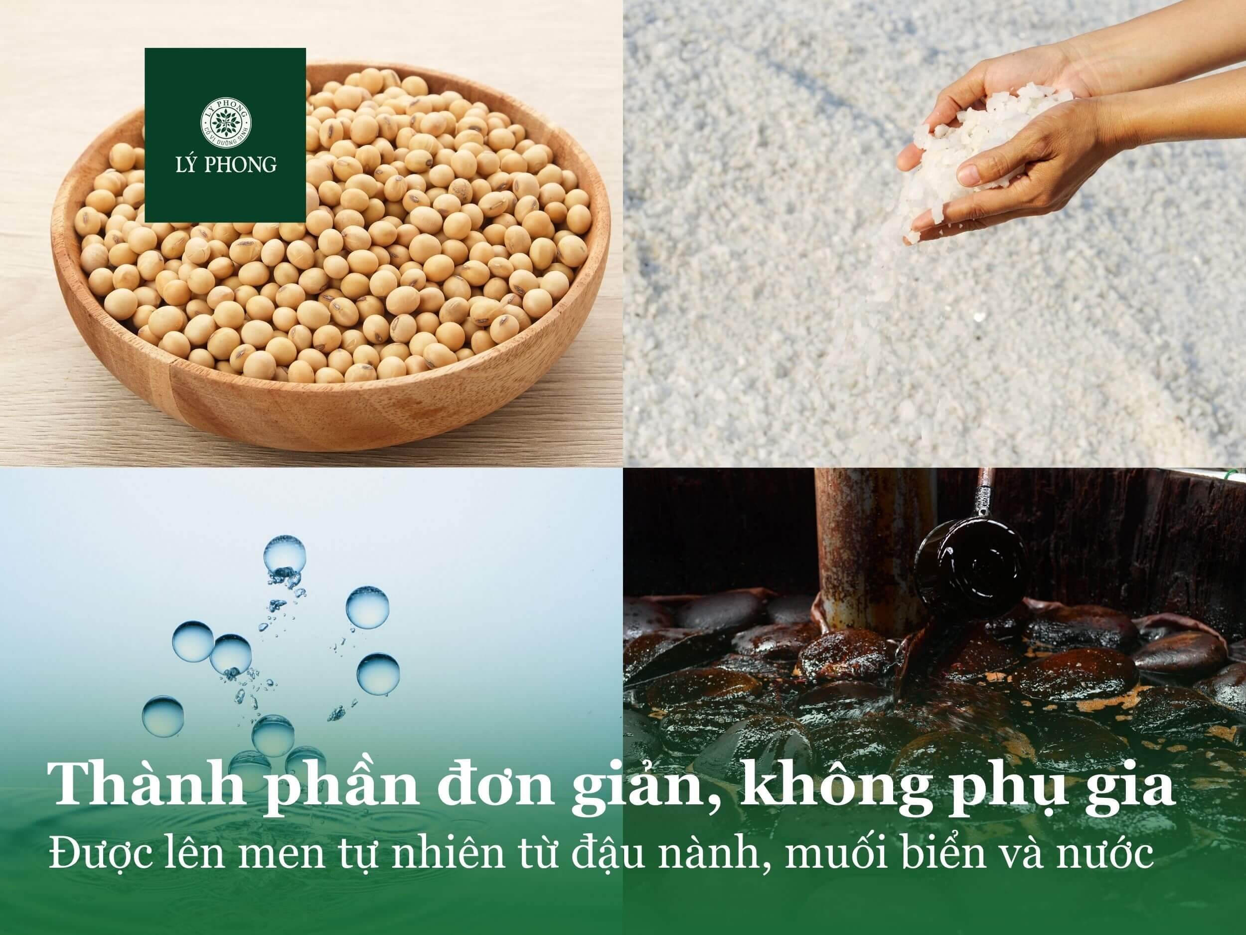 Tamari có thành phần đơn giản, không phụ gia