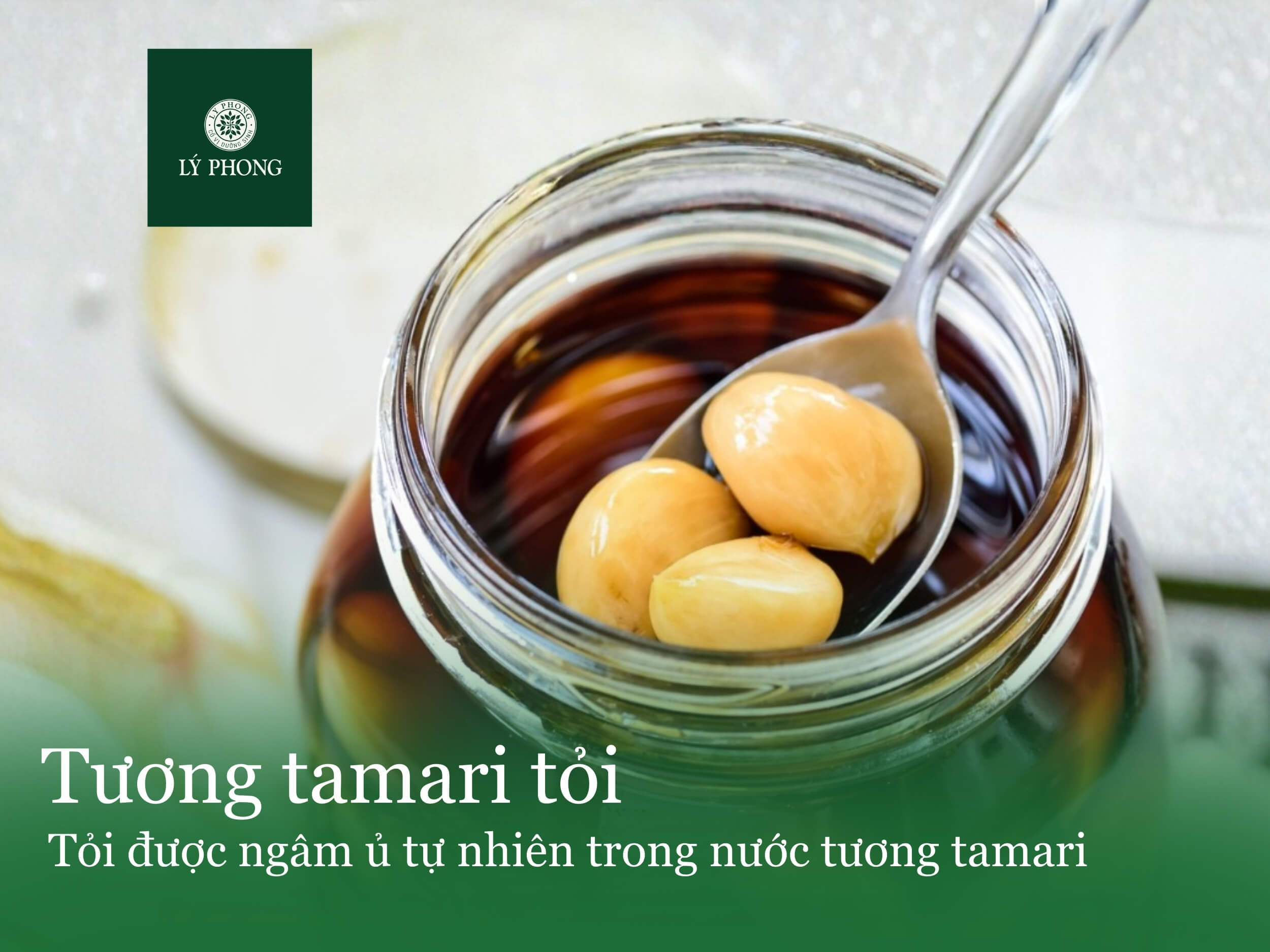 Tương tamari tỏi là gì?