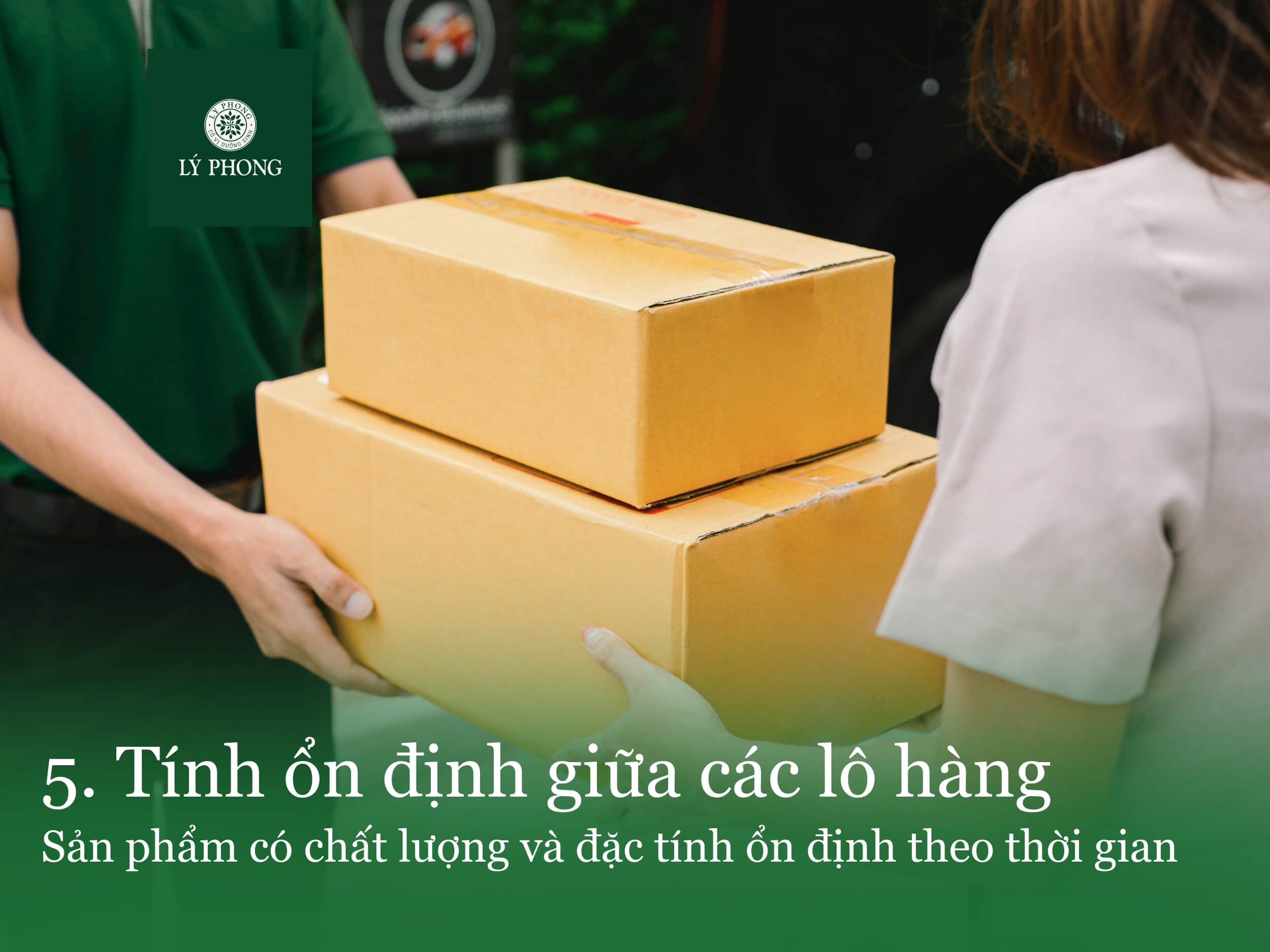 Tính ổn định giữa các lô hàng