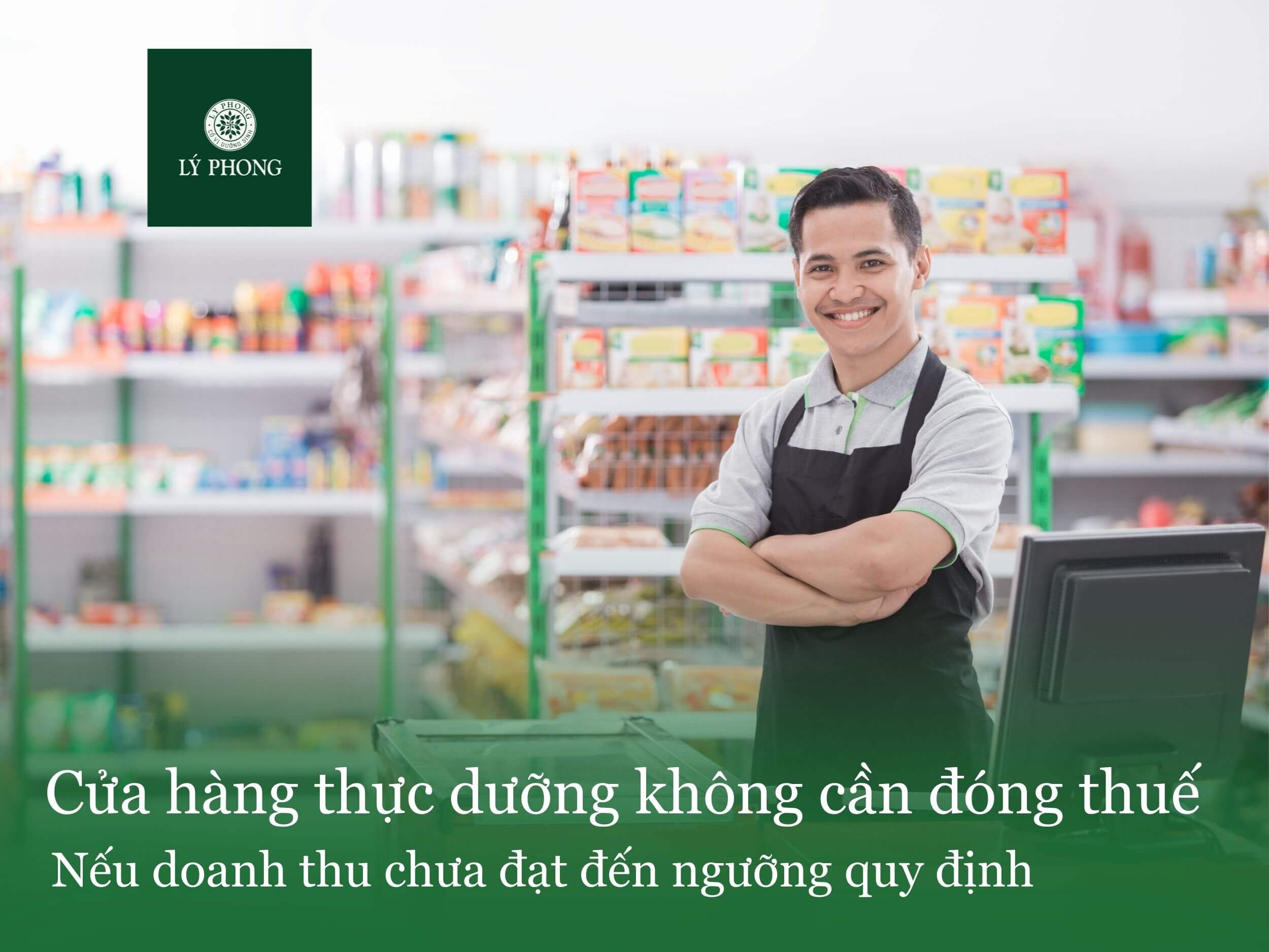 Mở cửa hàng thực dưỡng mini có cần nộp thuế không?