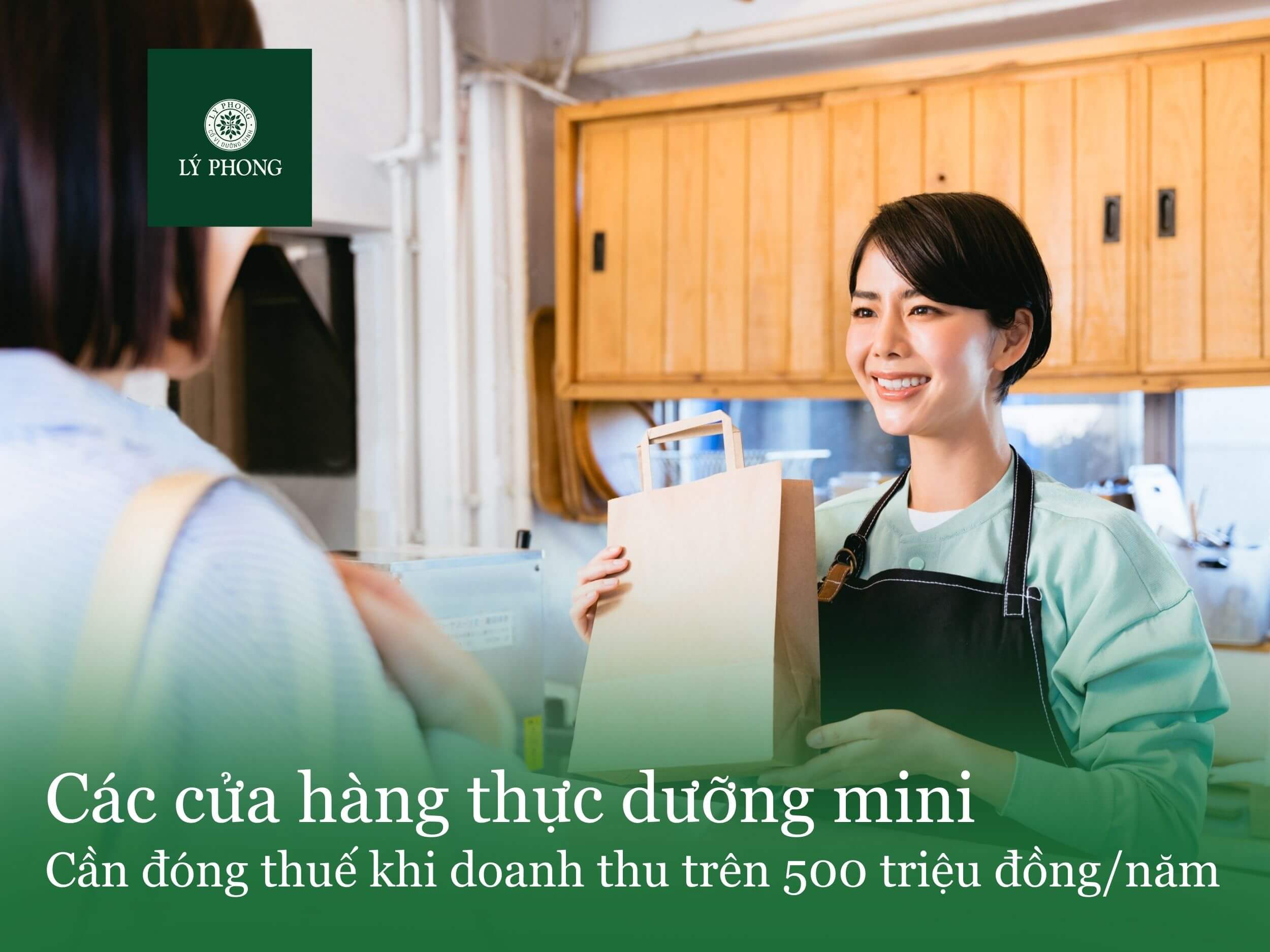 Khi nào cửa hàng thực dưỡng mini phải đóng thuế?