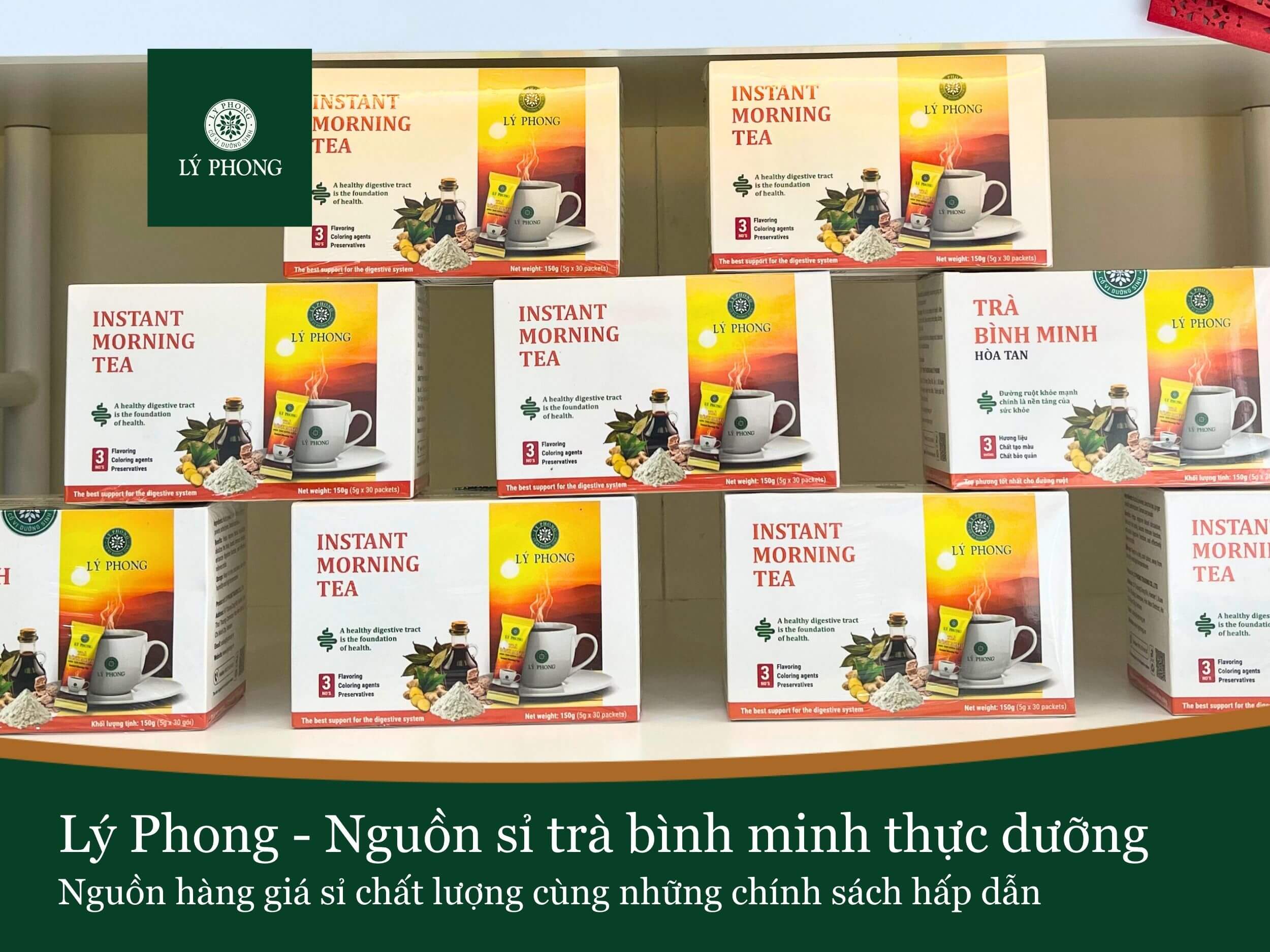 Lý Phong - Nguồn sỉ trà bình minh thực dưỡng cho đại lý