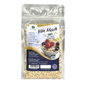 Yến mạch nguyên chất - Túi 500 gram