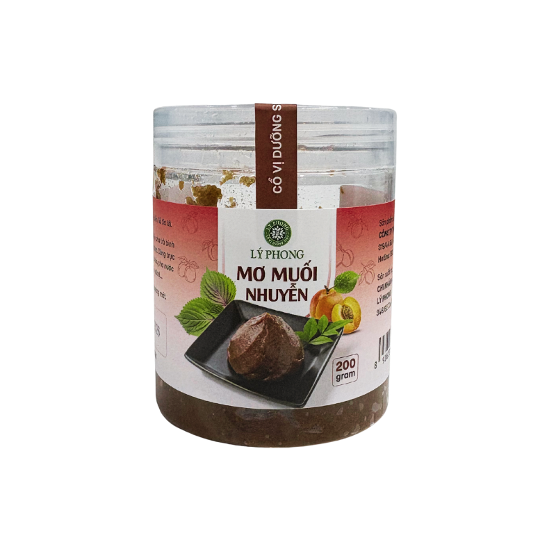 Mơ Muối Nhuyễn (Umeboshi paste) - Hũ 200 gram