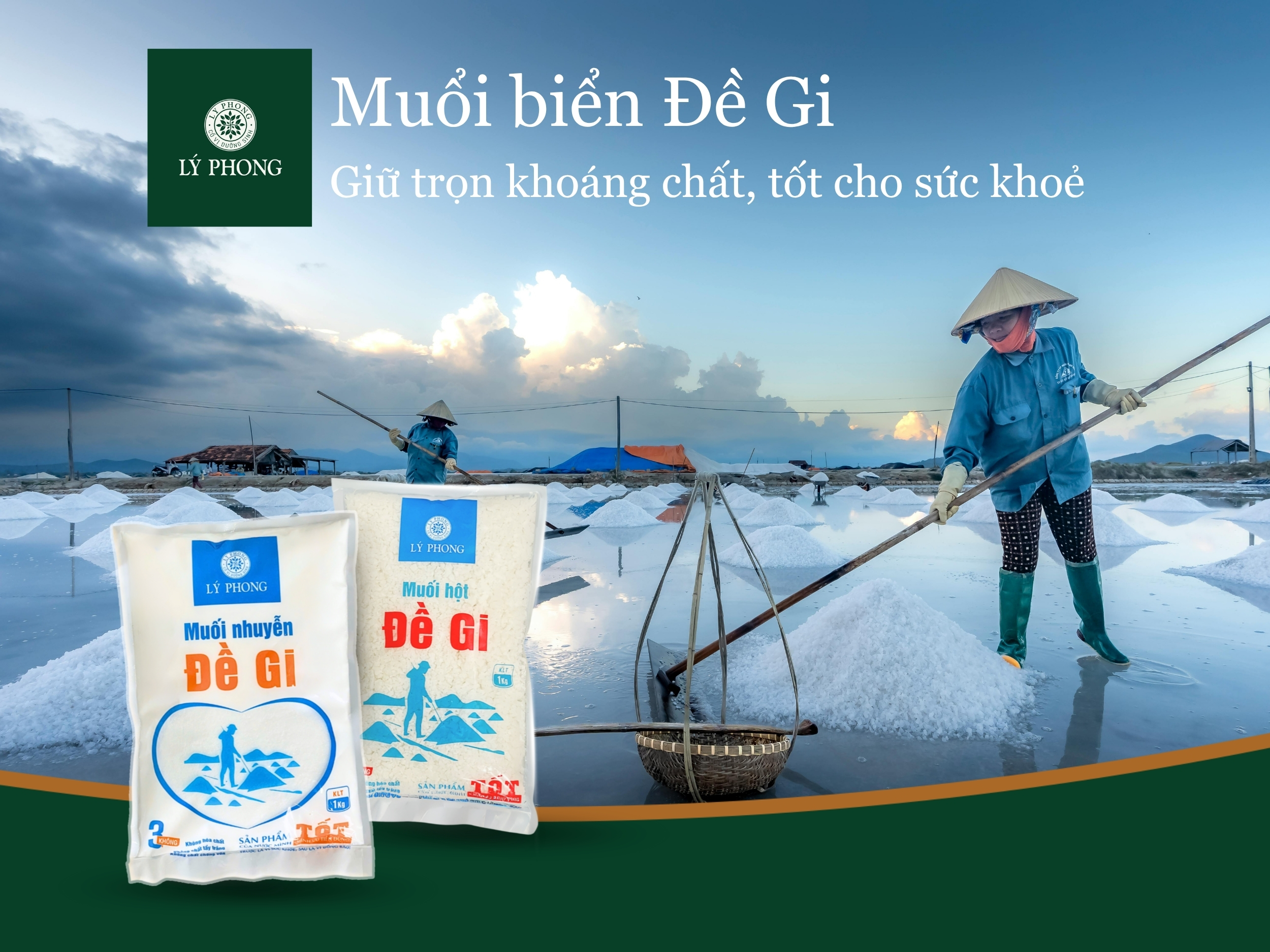 Muối biển Đề Gi Lý Phong