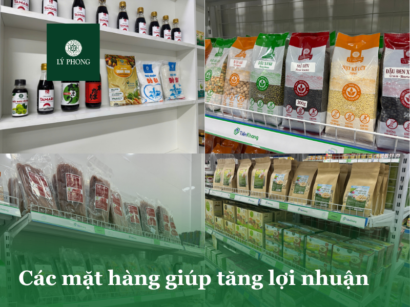 Ảnh minh họa các mặt hàng tăng lợi nhuận