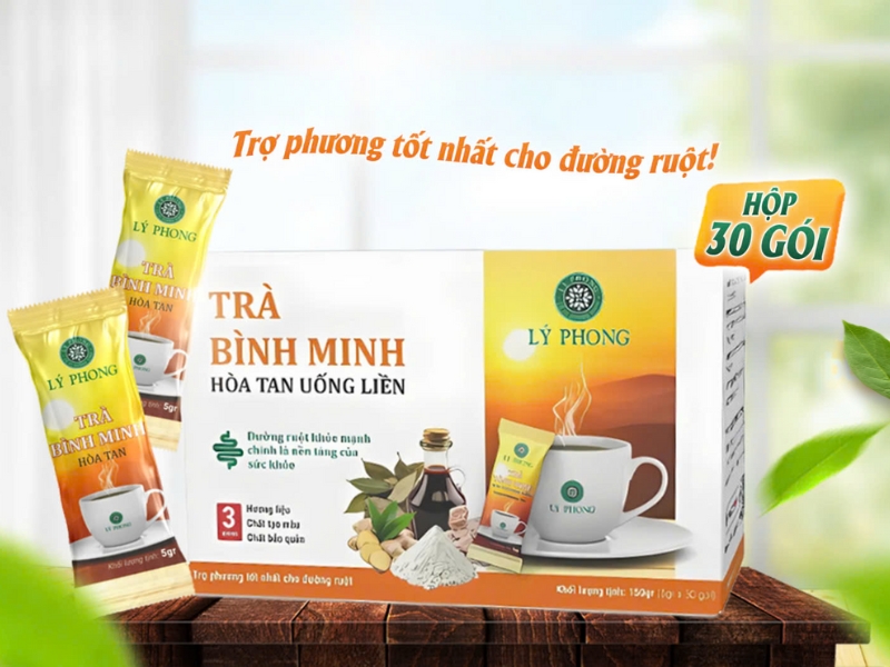 Trà bình minh hòa tan Lý Phong - Lý tưởng cho các đại lý phân phối