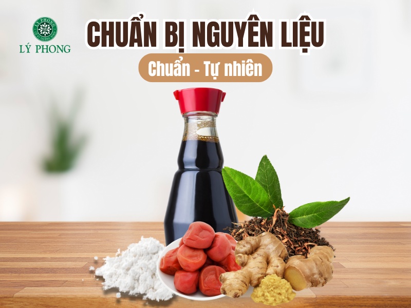 Chuẩn bị đúng các nguyên liệu