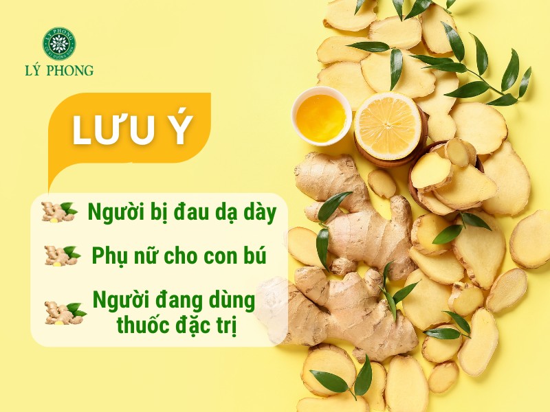 3 Lưu ý cần biết khi dùng gừng sẻ