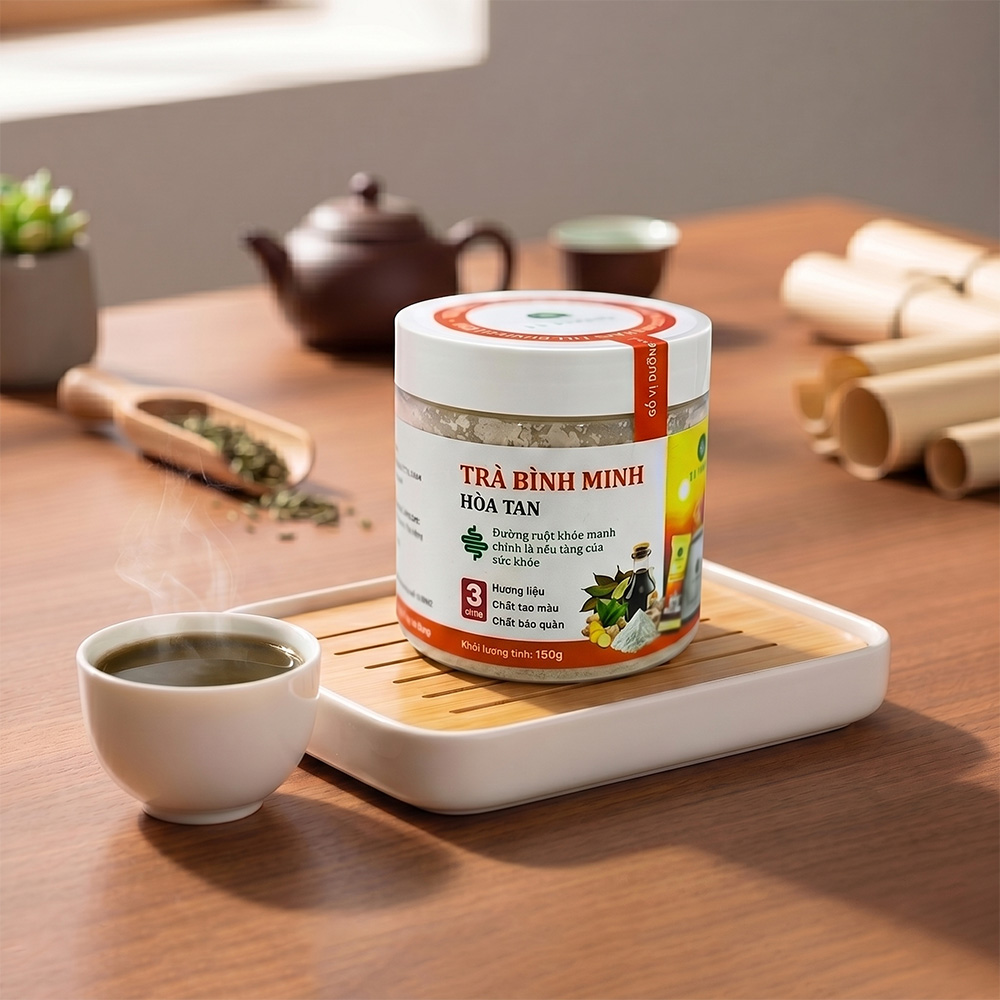Trà bình minh hoà tan Lý Phong - Hũ 150 gram